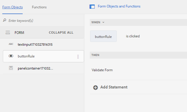 Rule Editor Core Components