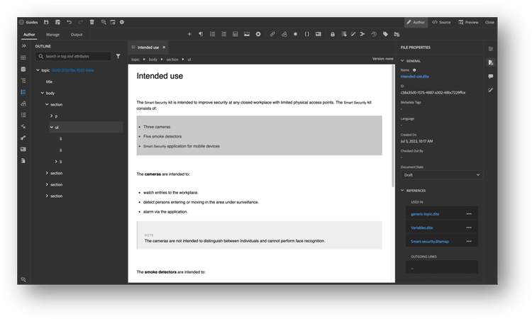 AEM Guides UI