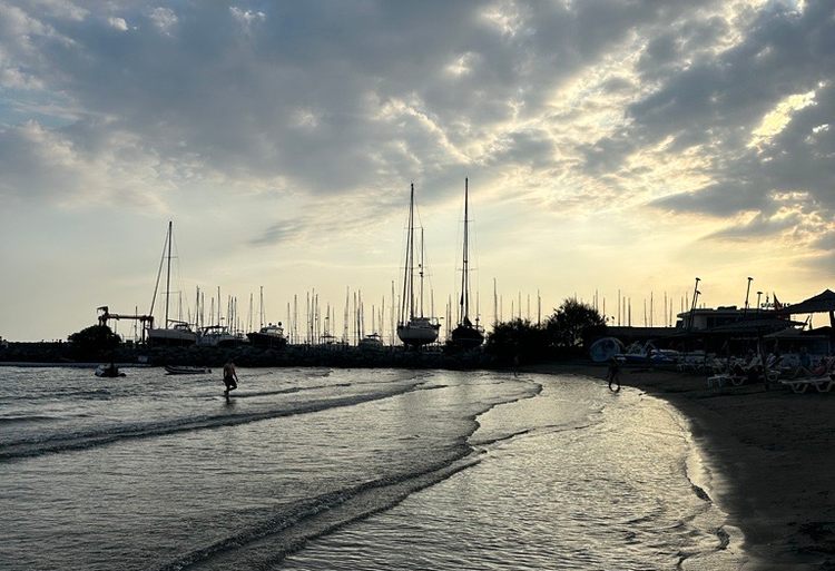 Moments on the beach and in the sea
